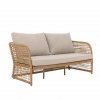 Bloomingville PENZANO Sofa Ogrodowa z Polirattanu / Naturalna